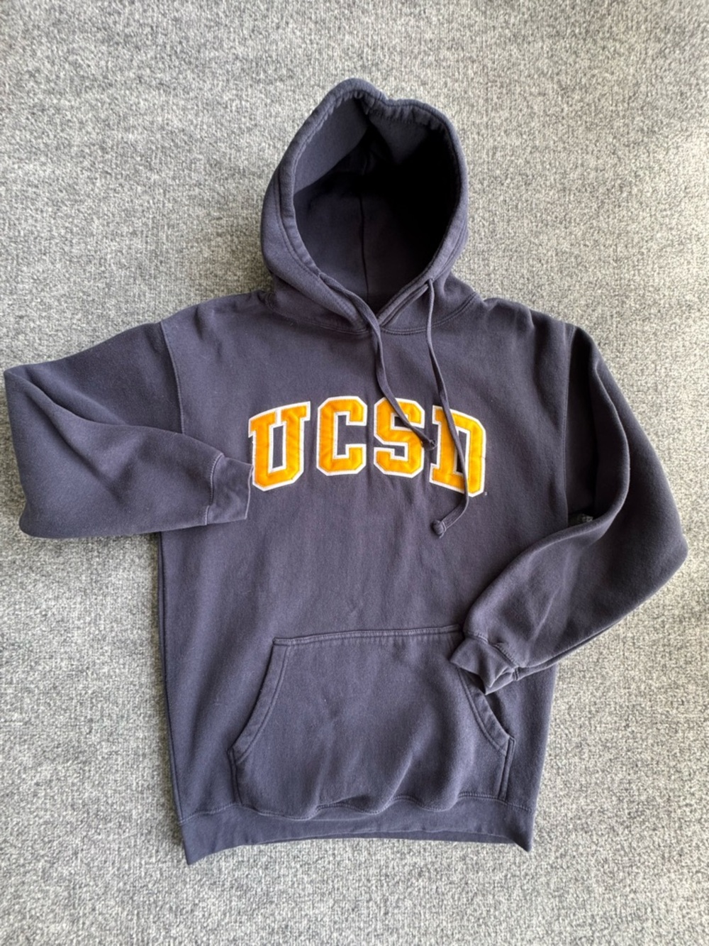 UCSD University Cali San Diego Navy Blue Men's Hoodie Sweatshirt Medium